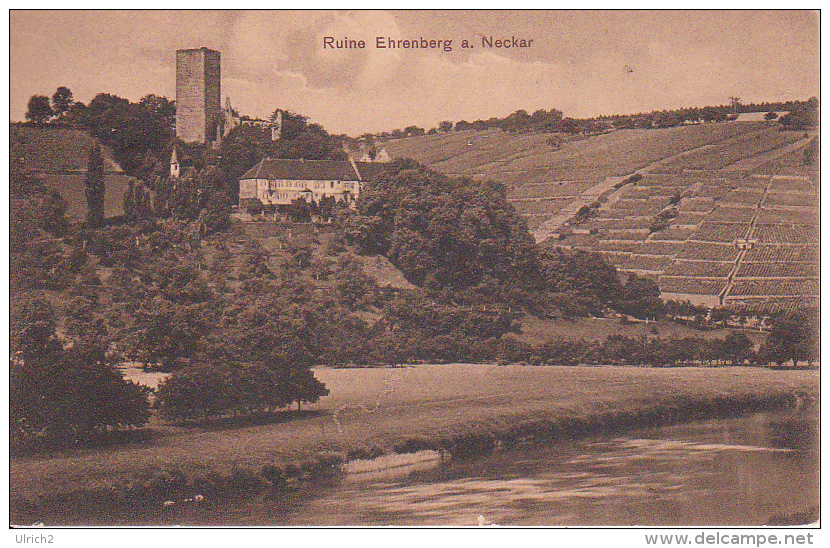 AK Ruine Ehrenberg Am Neckar - 1912 (21049) - Bad Rappenau