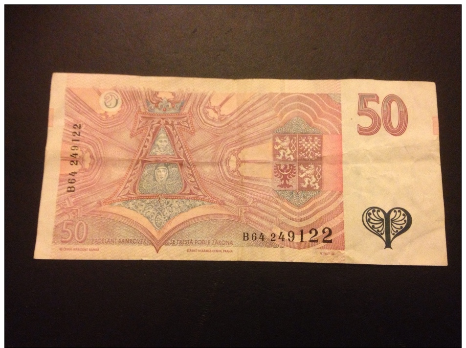 50 Korun 1994 - Checoslovaquia