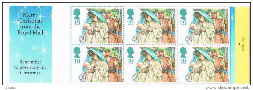 Gran Bretaña Carnet 1994 ** MNH 1784  20 Sellos De 19 - Carnets