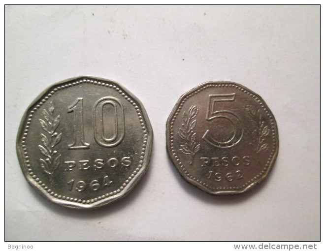 ARGENTINA 6 Coins  # 4 - Argentina