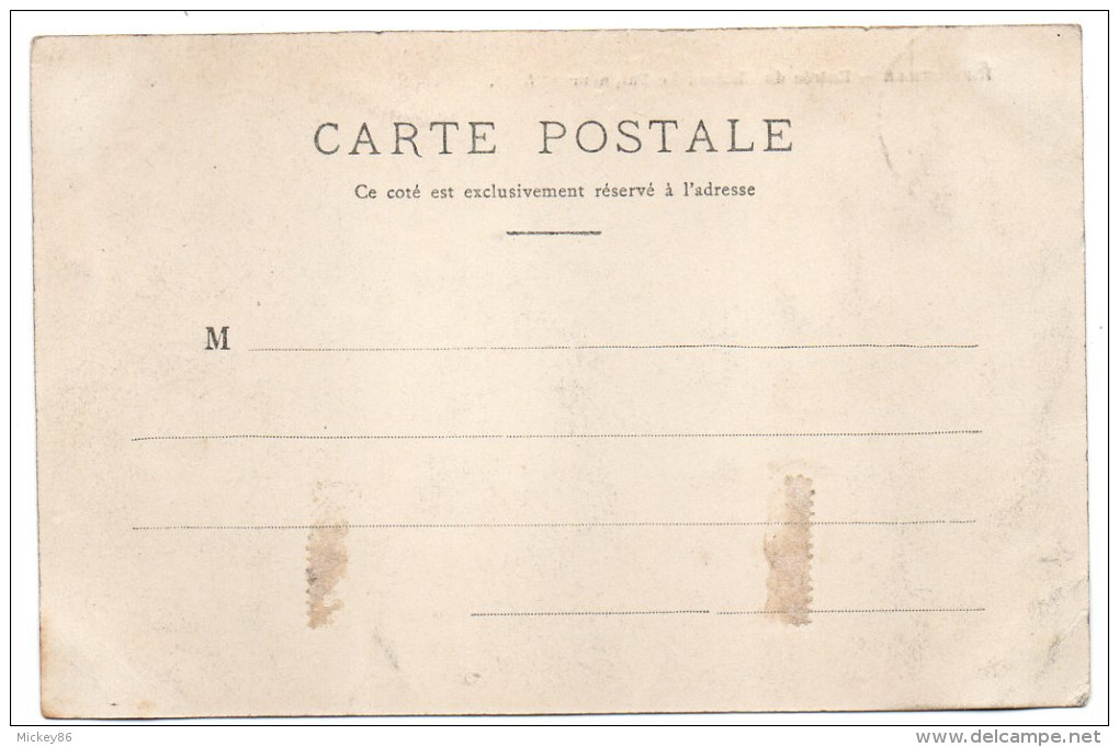 HEROUVILLE  SAINT CLAIR--1903--Entrée Du Château  Le Pargneur éd L.D--Beau Cachet CAEN Sur 1c Type Blanc - Herouville Saint Clair