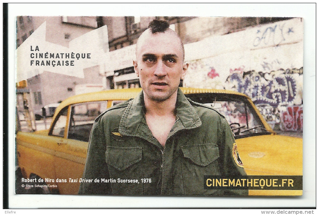 Ticket D'entrée Exposition Martin Scorsese - Cinémathèque Française - Robert De Niro Film Taxi Driver - Tickets - Entradas