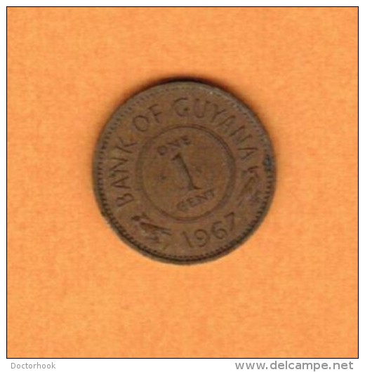 GUYANA   1 CENT 1967 (KM # 31) - Guyana