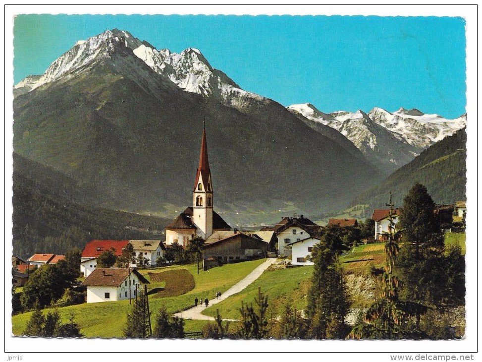 Telfes Im Stubaital - Blick Gegen Habicht Und Stubaier Gletscher, Tirol - 1979 - Telfs