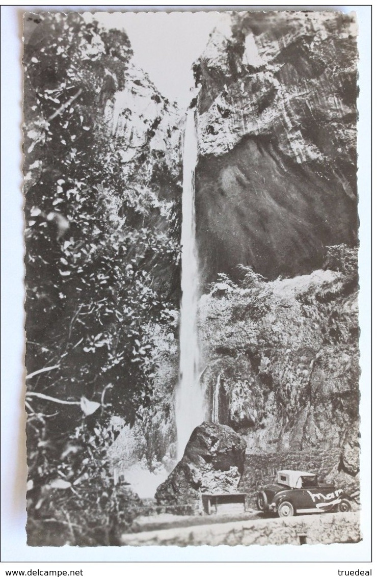 LES GORGES DU LOUP - LA CASCADE DE COURMES, La Côte D'azur, France, Photographie Veritable - Andere & Zonder Classificatie