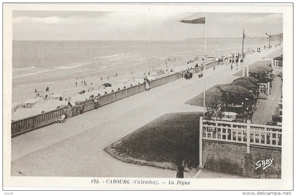 Cabourg - La Digue - Edition Artaud - Carte Gaby N°125, Non Circulée - Cabourg