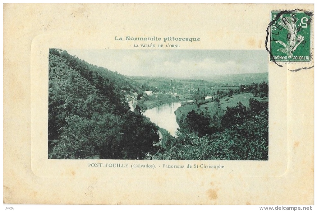 Pont-d'Ouilly (Calvados) - La Vallée De L'Orne - Panorama De St-Christophe - Carte E.P. N°3152 - Pont D'Ouilly