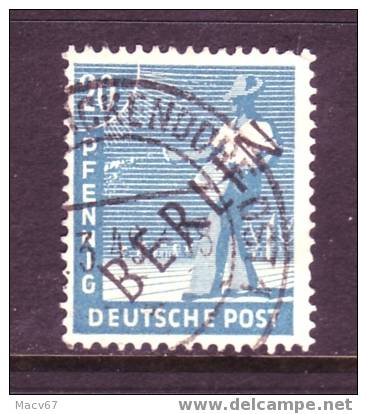 Berlin 9N8  (o)   BLACK OVPT. - Used Stamps