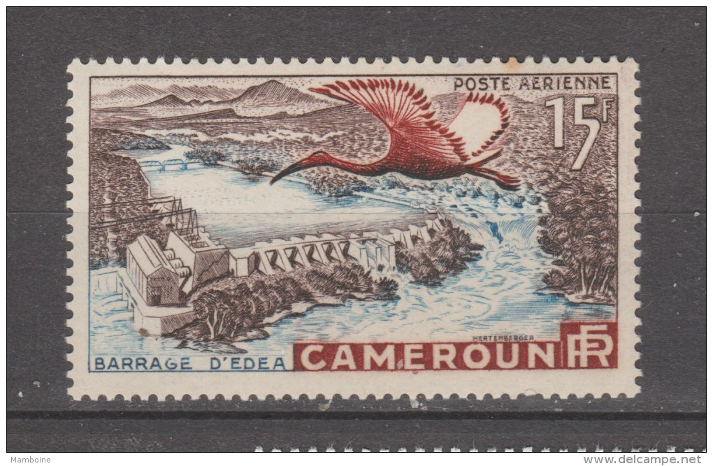 Cameroun 1953  P A  N° 43  =neuf  X X - Poste Aérienne