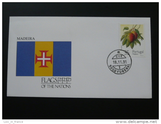 Flag Of Madeira 1991 FDC 65290 - Briefe