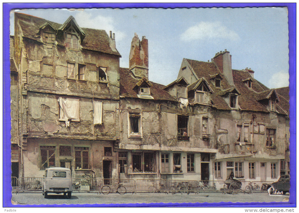 Carte Postale 71. Chalons-sur-Saone  Vieux Quartier Rue Des Prêtres  Trés Beau Plan - Chalon Sur Saone