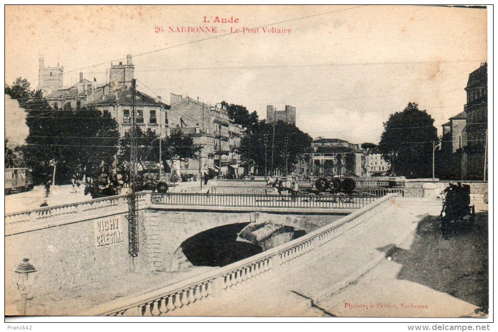 11. Narbonne. Le Pont Voltaire - Narbonne