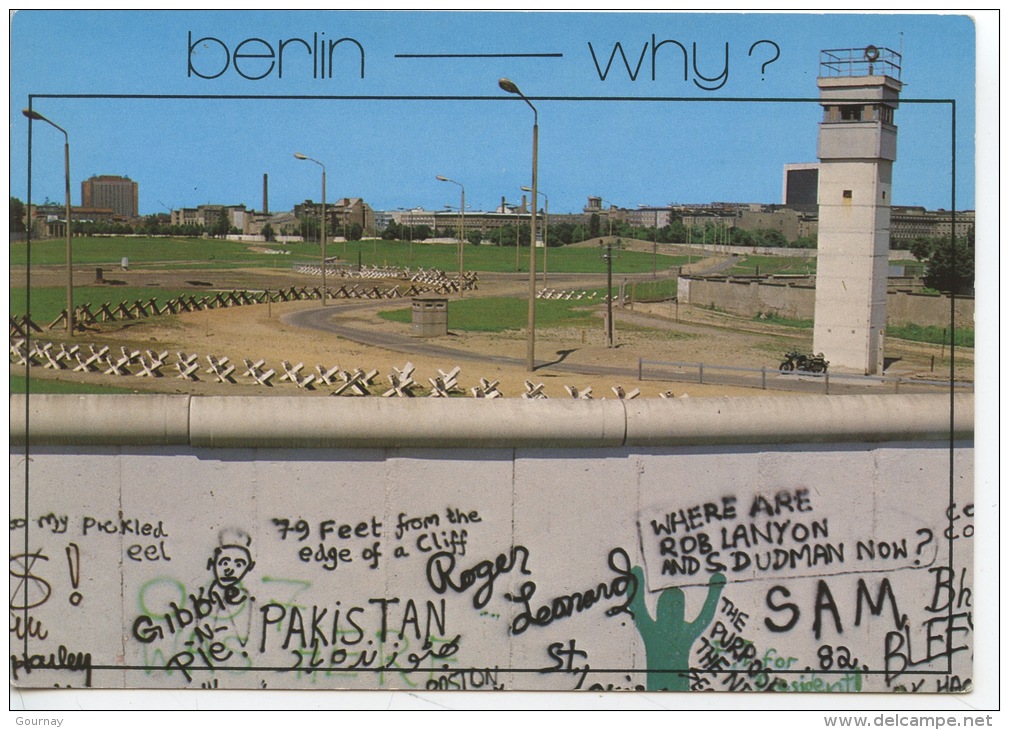 Berlin : WHY ? (mur) Mauer (n°1005 Ed Lubeck) Neuve - Berlin Wall