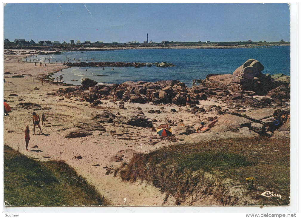 Plouguerneau : La Grève Blanche (n°0525 Ed Combier Neuve) Animée - Plouguerneau