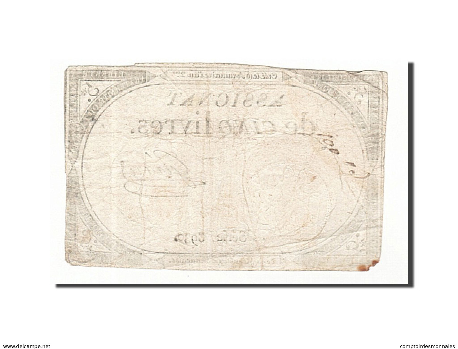 Billet, France, 5 Livres, 1793, 1793-10-31, Gérard, TB, KM:A76, Lafaurie:171 - Assignats