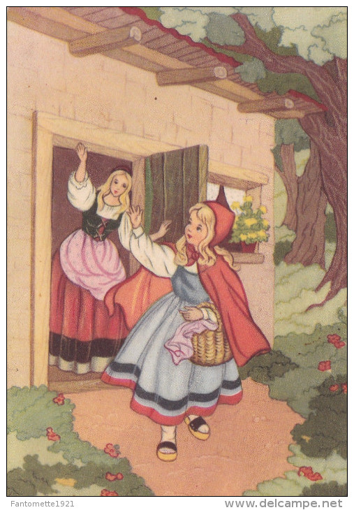 LE CHAPERON ROUGE N° 1086/2 (EDITION ITALIENNE) (DIL116) - Märchen, Sagen & Legenden