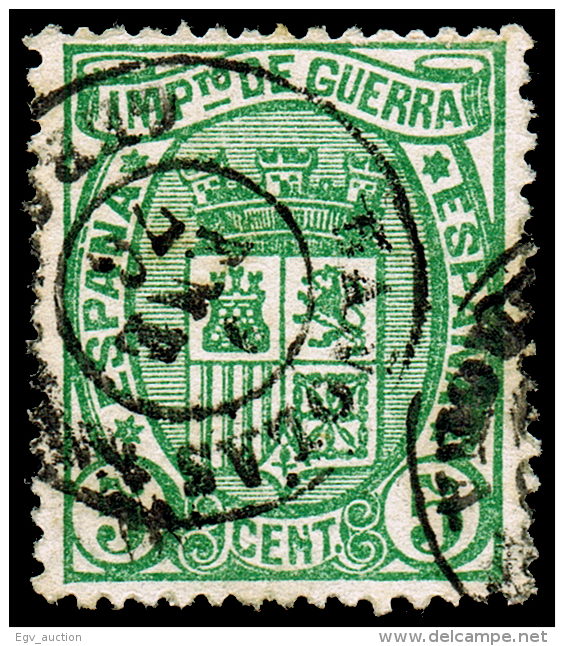 GERONA - EDI O 154 - MAT. FECH. TII GRANDE "BAÑOLAS - Used Stamps