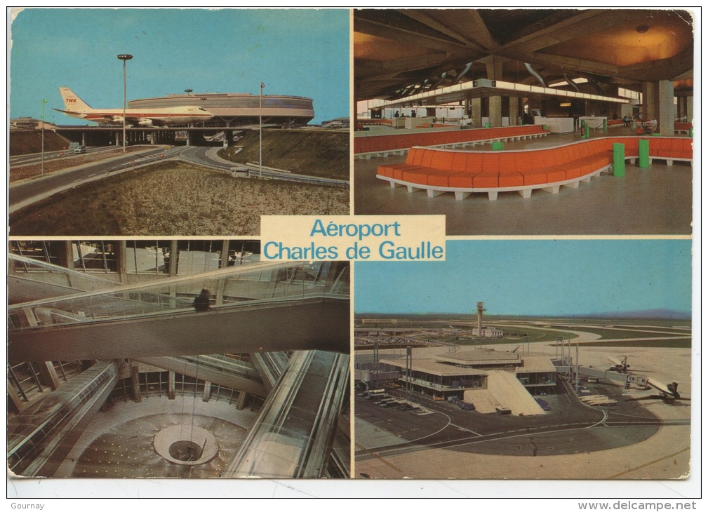 Roissy En France : Aéroport Charles De Gaulle - Multivues N°270 Aeroport De Paris - Aerodrome