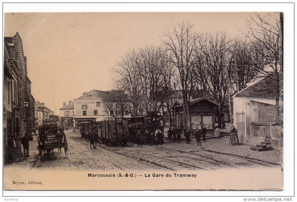 MARCOUSSIS-LA GARE DU TRAMWAY - Altri & Non Classificati