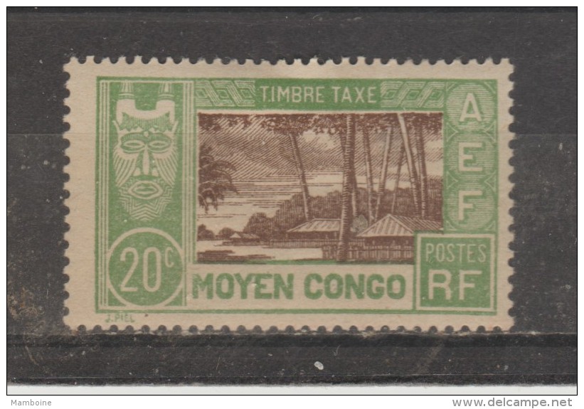 CONGO 1930 Taxe   N° 14 Neuf X - Nuevos