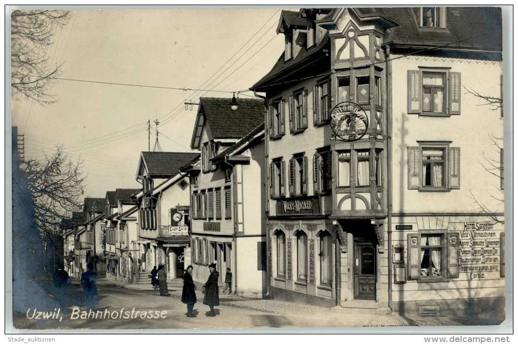 51036532 - UZWIL - BAHNHOFSTRASSE - Foto-AK - Uzwil