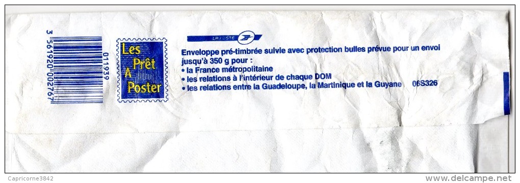 Enveloppe DISTINGO 350B à Bulle - Courrier Suivi - Validité étendue Pour Les DOM. Format 270x198 - Prêts-à-poster:  Autres (1995-...)