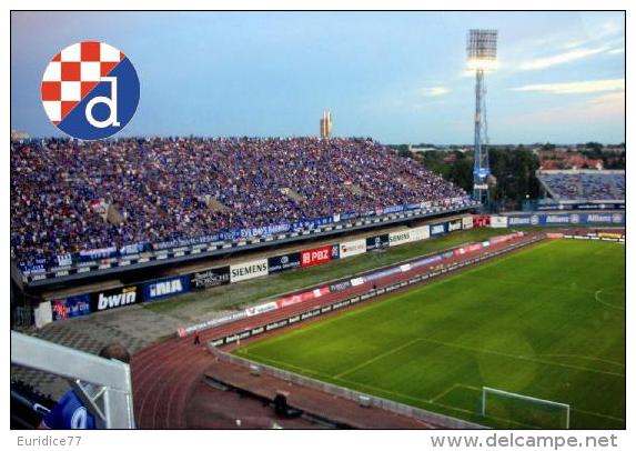 Stadium Maksimir (GNK Dinamo Zagreb,Croatia) Postcard - Size: 15x10 Cm. Aprox - Calcio