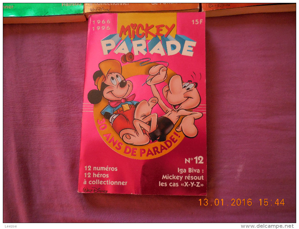MICKEY PARADE: 1966/1996: 30 Ans De Parade, 7 N°....MICKY MAUS. - Mickey Parade