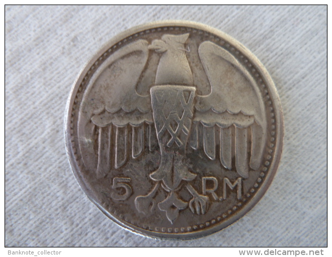 Deutschland, Germany - 5 REICHSMARK Von 1935 ! - 5 Reichsmark