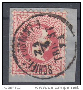 25984  Österreich, 1867, Küstenland. TRIEST SCHIFFSPOSTAMT 3, 37 I, Bfstk., P! - Gebruikt