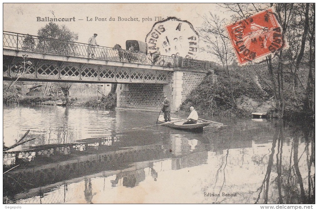 BALLANCOURT  -  Le Pont Du Bouchet , Près L'Ile Verte - Ballancourt Sur Essonne