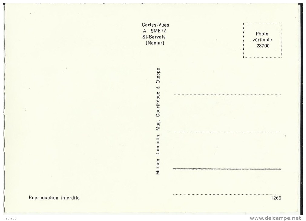 Oteppe -- Le Château.   (2 Scans) - Burdinne