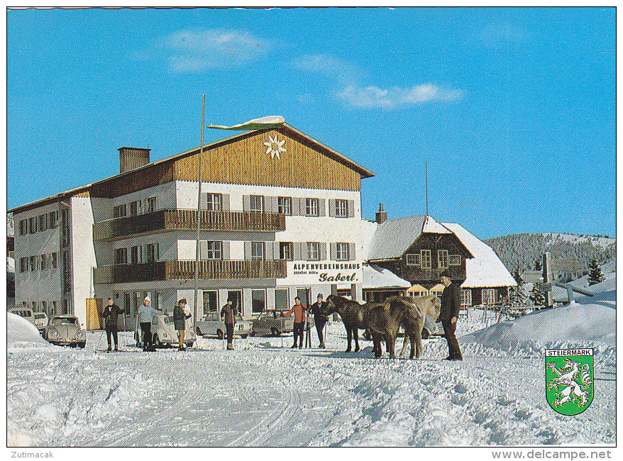 Salla - Alpenvereinshaus Gaberl Der Sektion Koflach/ Graz 1974 - Köflach