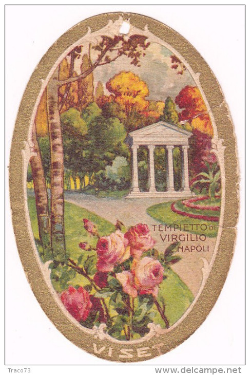 COLLESANO ( PA) Anno 1930 / Giardini d'Italia - Calendario Pubblicitario _ Premiata Sartoria " G. VACCARELLA " Collesano