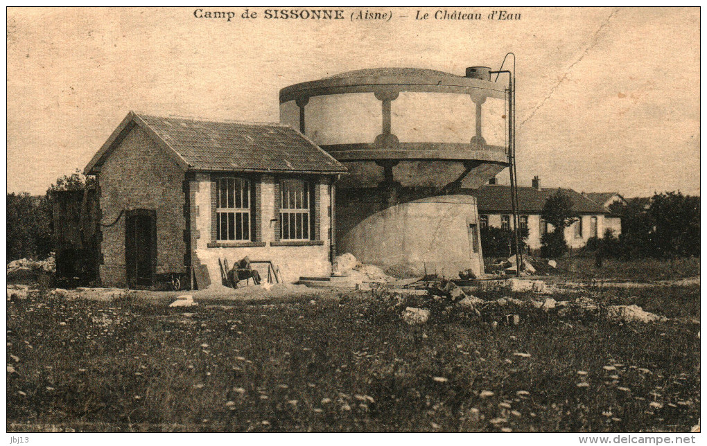 Camp De Sissonne, Le Chateau D'eau - Sissonne