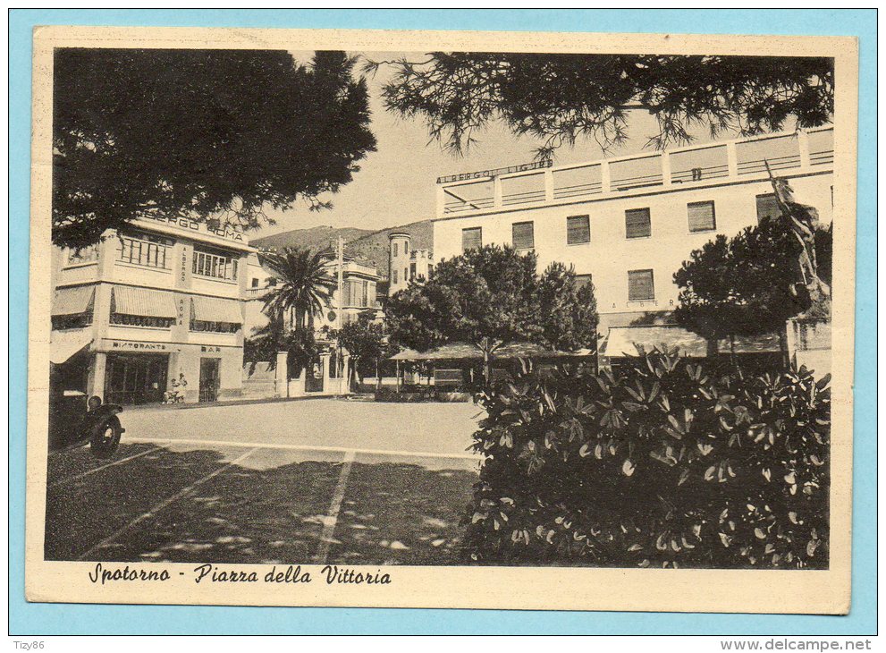 Spotorno - Piazza Della Vittoria - Savona