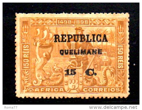 Y1750 - QUELIMANE 1913 , Yvert  N. 8  ** - Quelimane