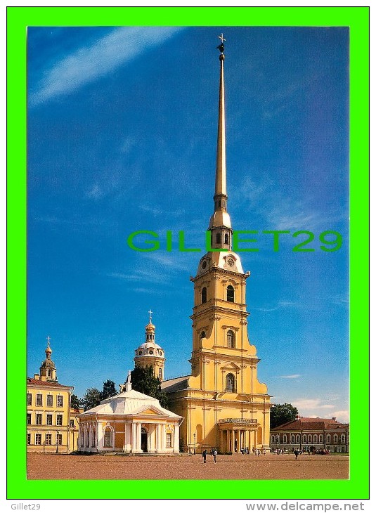 SAINT-PÉTERSBOURG, RUSSIE - LA CATHÉDRALE SAINTS-PIERRE-ET-PAUL, 1712-1733 D. TREZZINI - - Russie