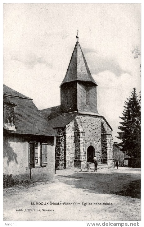 87. HAUTE-VIENNE - SURDOUX - Eglise Paroissiale. - Andere & Zonder Classificatie