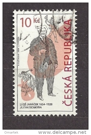 Czech Republic  Tschechische Republik  2004 ⊙ Mi 398 Sc 3240 Czech Music. Tschechische Musik. Czech Operas: - Used Stamps