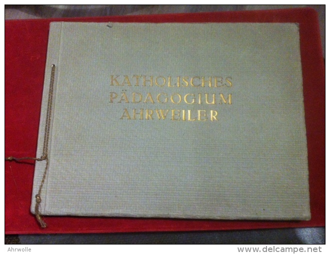 Buch Katholisches Pädagogium Ahrweiler Kollbach Remagen Prospekt Ca. 1927 - Rijnland-Pfalz