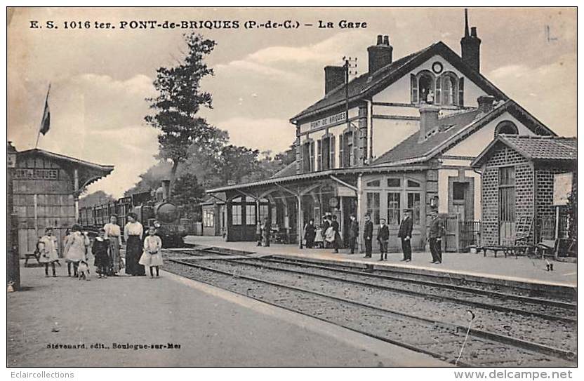 Pont De Briques     62       Intérieur De La Gare - Autres & Non Classés