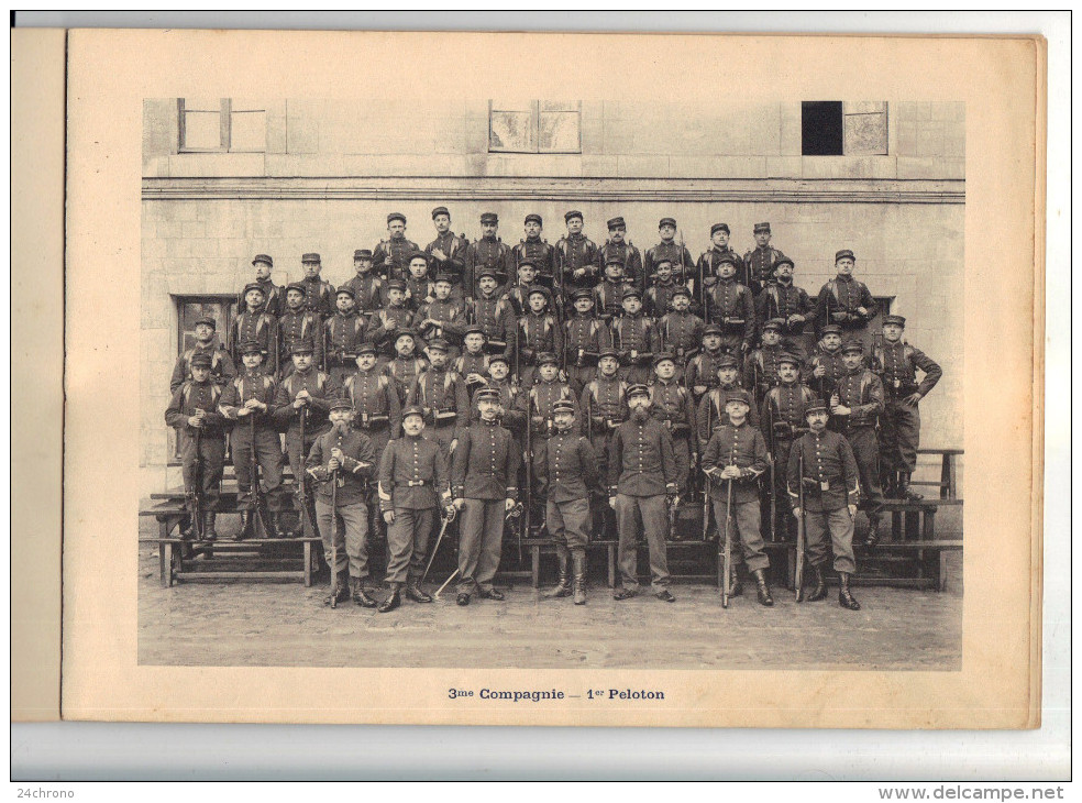 Documentation sur le 26è Bataillon de Chasseurs à Pied, Vincennes, 1903, Commandant Lejaille (16-56)