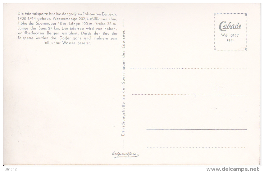 AK Der Edersee - Mehrbildkarte (21071) - Edersee (Waldeck)