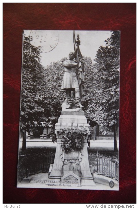 MONTBÉLIARD - Monument DENFERT ROCHEREAU - Montbéliard