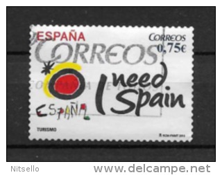 LOTE 185  ///   ESPAÑA    2014   I NEED SPAIN - Usados