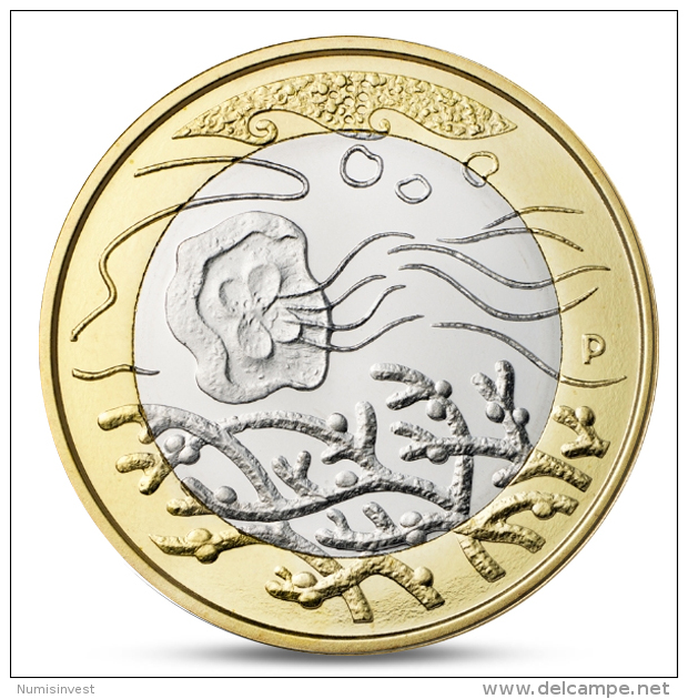 FINLAND FINLANDE FINNLAND 5 EURO NORTHERN NATURE - WATERS 2014 - Finland