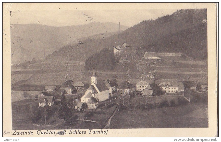 Zweinitz Gurktal - Schloss Turnhof 1929 - Gurk