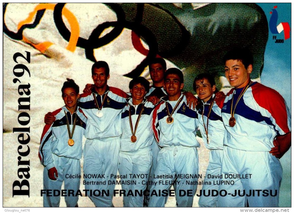 FEDERATION FRANCAISE DE JUDO..BARCELONE 92...CPM - Artes Marciales