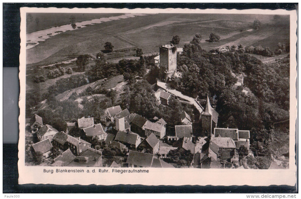 Hattingen - Burg Blankenstein - Luftbild - Hattingen